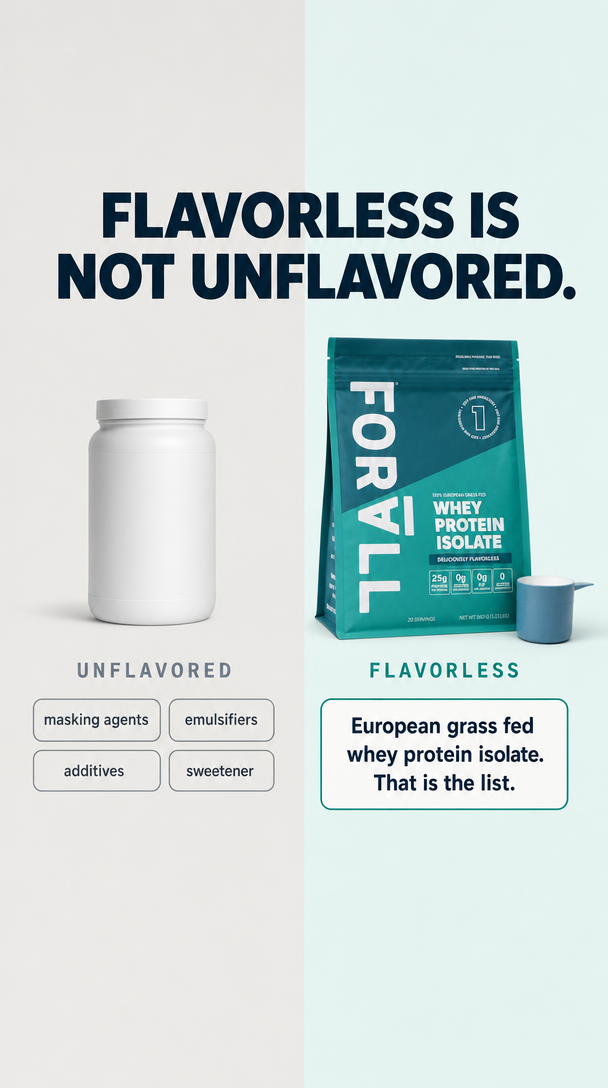 03. Flavorless is not unflavored